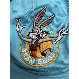 Space Jam Team Bugs Slam Dunk Strapback Hat‎ Basketball Bugs Bunny Blue